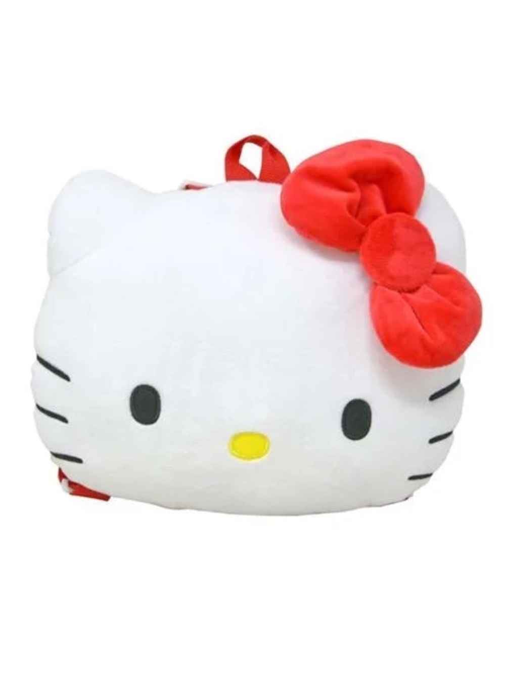 😻Hello Kitty😻 Plush Kids Backpack - White and Red